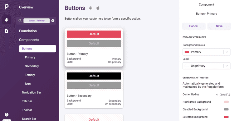 buttons