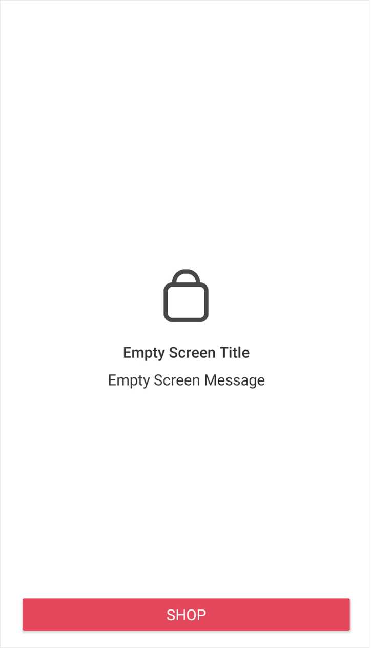 EmptyScreen